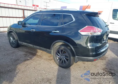 2016 Nissan Rogue Sl из США, поврежденный, VIN 5N1AT2MT3GC799837